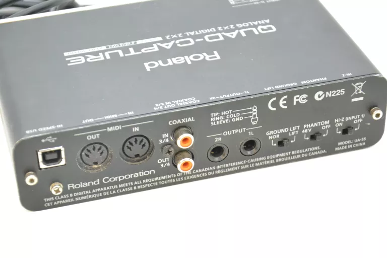 INTERFEJS ROLAND UA-55 QUAD-CAPTURE ANALOG 2X2