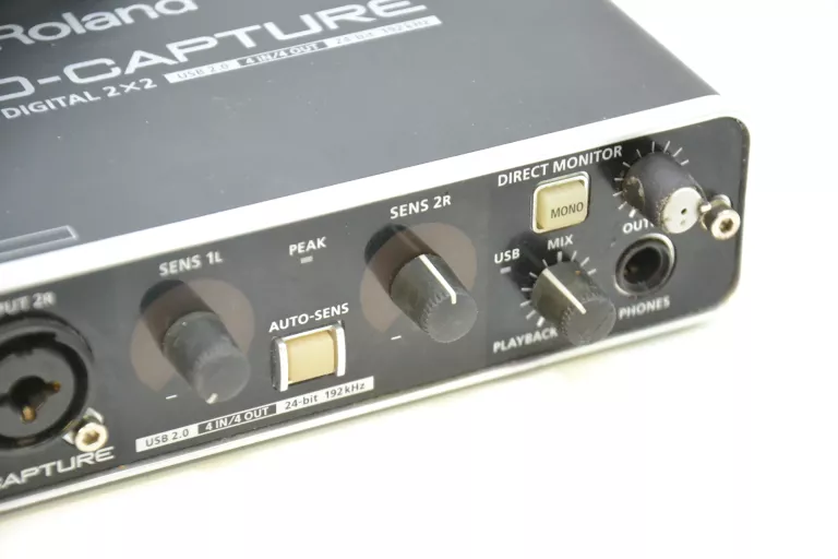 INTERFEJS ROLAND UA-55 QUAD-CAPTURE ANALOG 2X2