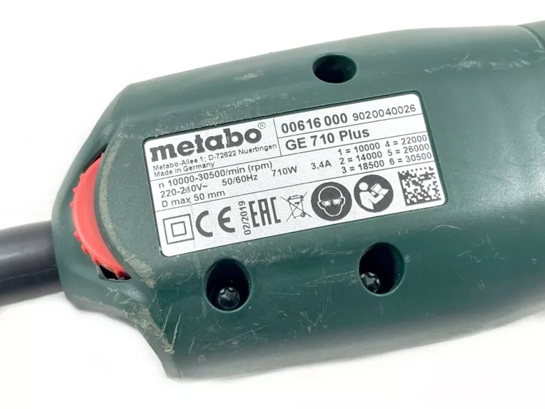 SZLIFIERKA WIELOFUNKCYJNA METABO 710 W 230 V