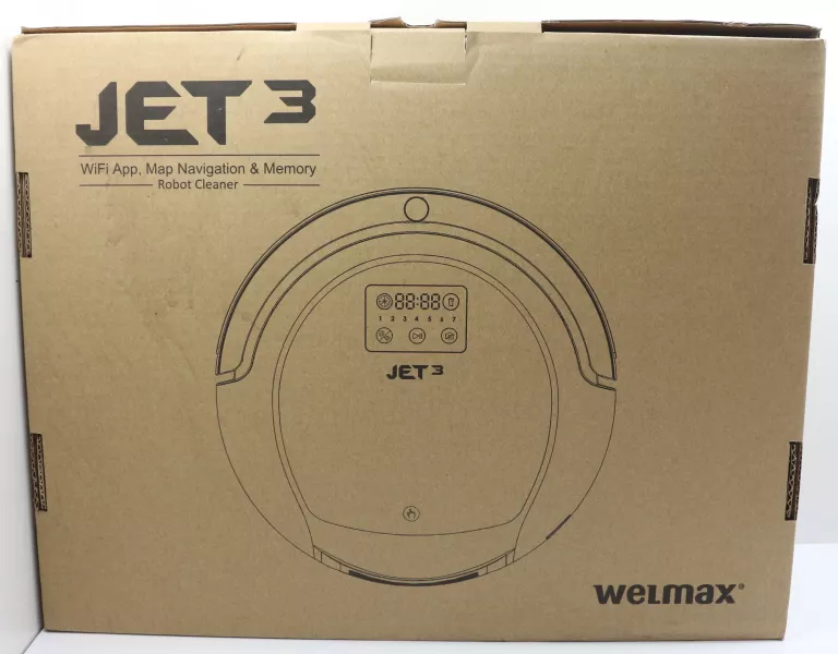 ODKURZACZ-ROBOT SAMOSPRZĄTAJĄCY JET 3 WELMAX