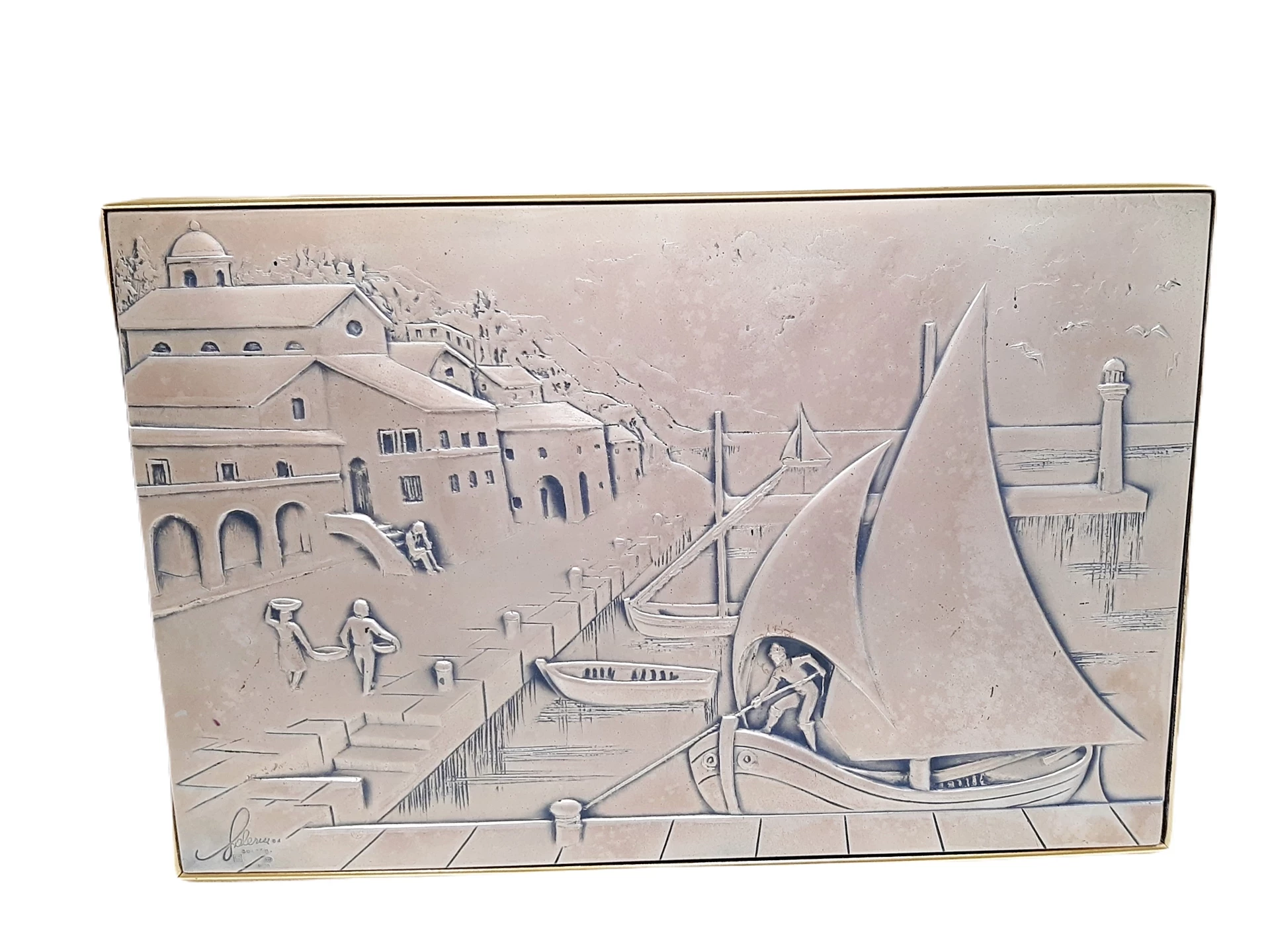 posrebrzana-plaskorzezba-alliani-996-40x50-stan-nie-wymaga-renowacji