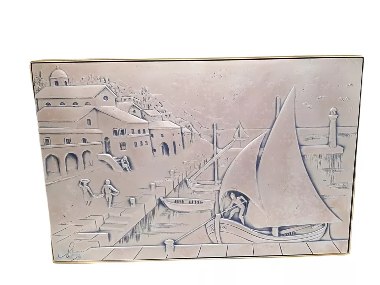 posrebrzana-plaskorzezba-alliani-996-40x50-stan-nie-wymaga-renowacji