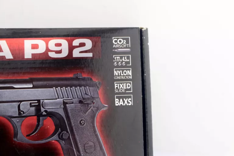 BERETTA SA P92 SWISS ARMS WIATRÓWKA 4.5 MM ZESTAW
