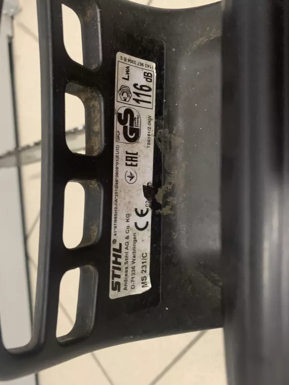 PIŁA SPALINOWA SHTILL MS 231 STAN DOBRY