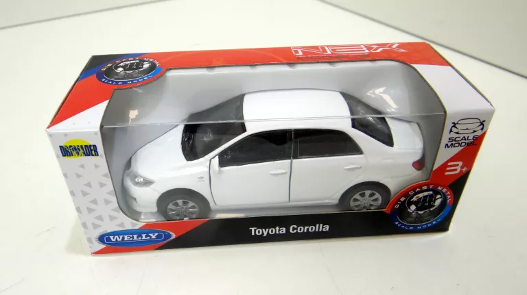 WELLY TOYOTA COROLLA BIAŁA