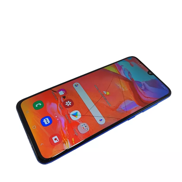 SAMSUNG GALAXY A70 USZKODZONY
