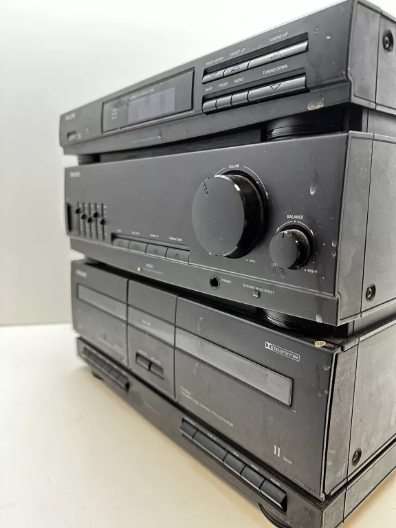 WIEŻA PHILIPS AS501 + KOLUMNY (BRAK PILOTA)