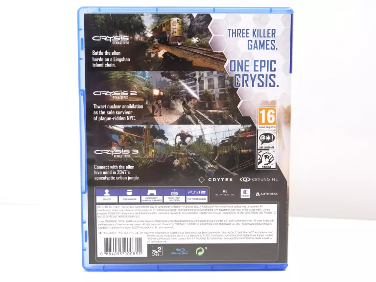 CRYSIS REMASTERED TRILOGY PS4