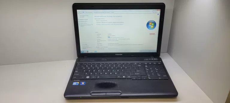 LAPTOP TOSHIBA SATELITE C660-170 WIN 7