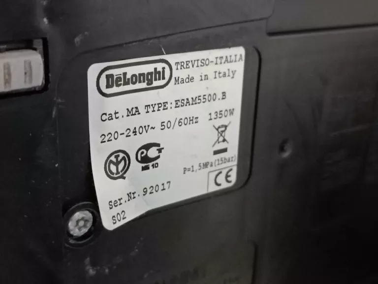 EKSPRES DE LONGHI PERFECTA ESAM 5500