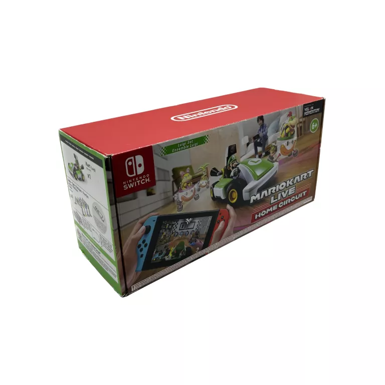 MARIO KART LIVE HOME CIRCUIT SWITCH ZESTAW LUIGI