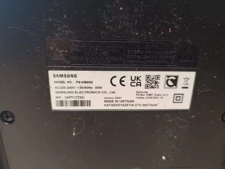 SOUNDBAR SAMSUNG HW-B550 STAN IGŁA!!!