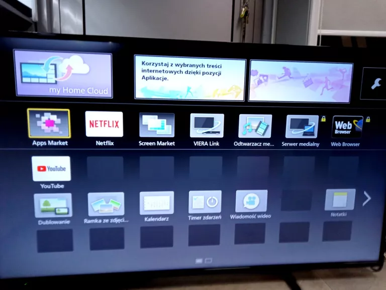 TELEWIZOR PANASONIC TX-50AS500E + PILOT