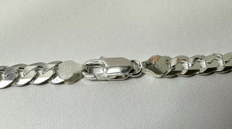 SREBRNY ŁAŃCUSZEK 36,59G 925