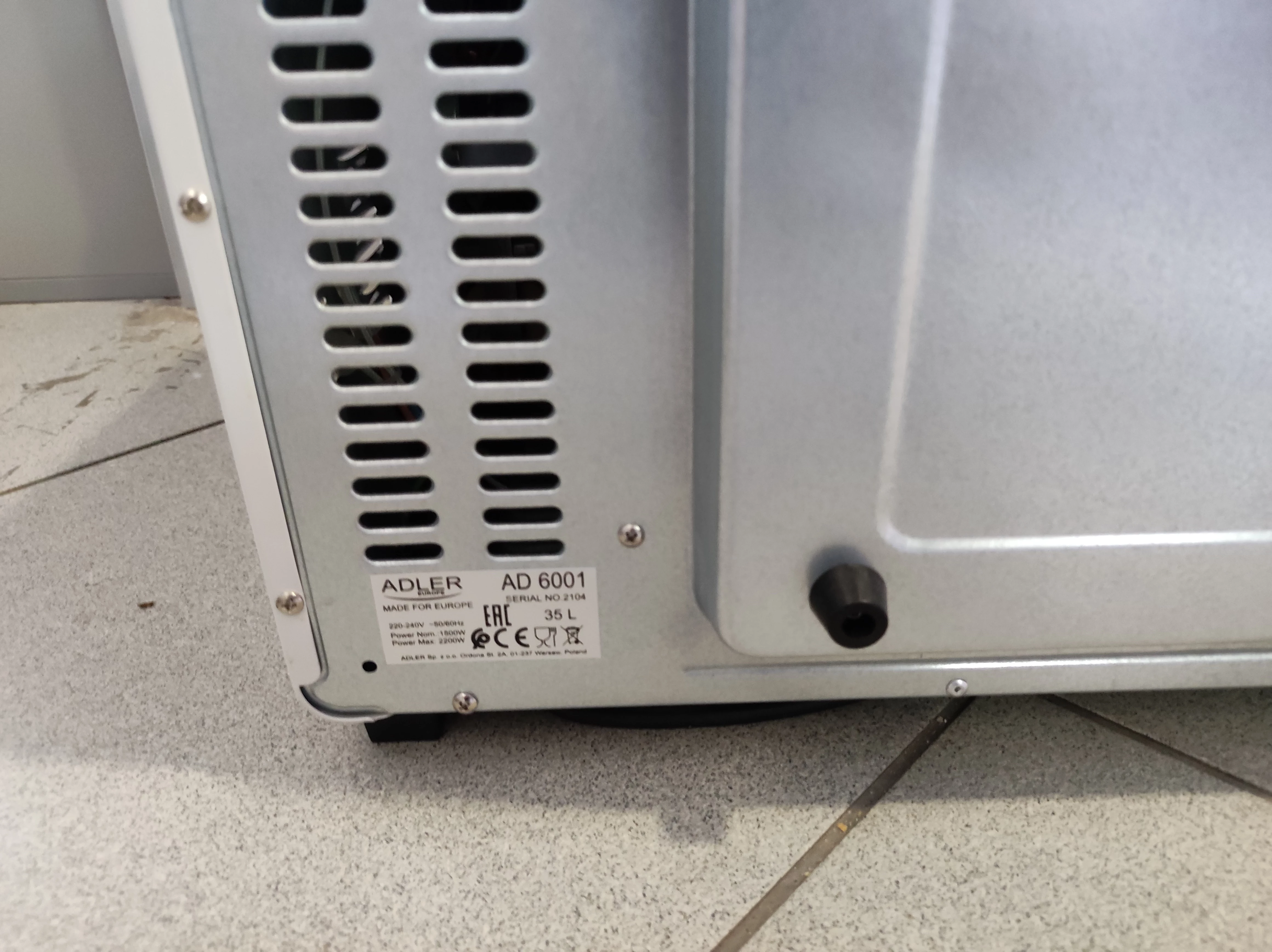 mini-piekarnik-adler-ad-6001-35-l-bialy-funkcje-automatyczne-wylaczenie