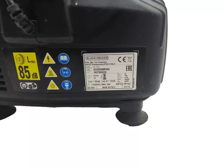 KOMPRESOR BEZOLEJOWY BLACK DECKER BD 55 6L