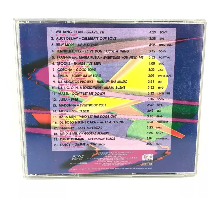 PŁYTA CD BRAVO NEWS 2001