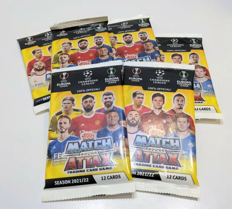 KARTY UEFA MATCH ATTAX 12 CARDS SEASON 2021/22