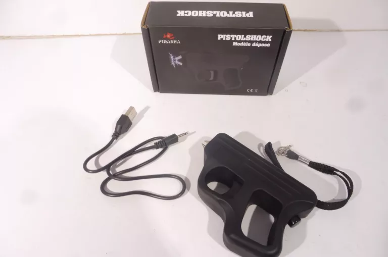 PARALIZATOR USB PIRANHA PISTOLET SHOCK 2 MLN V
