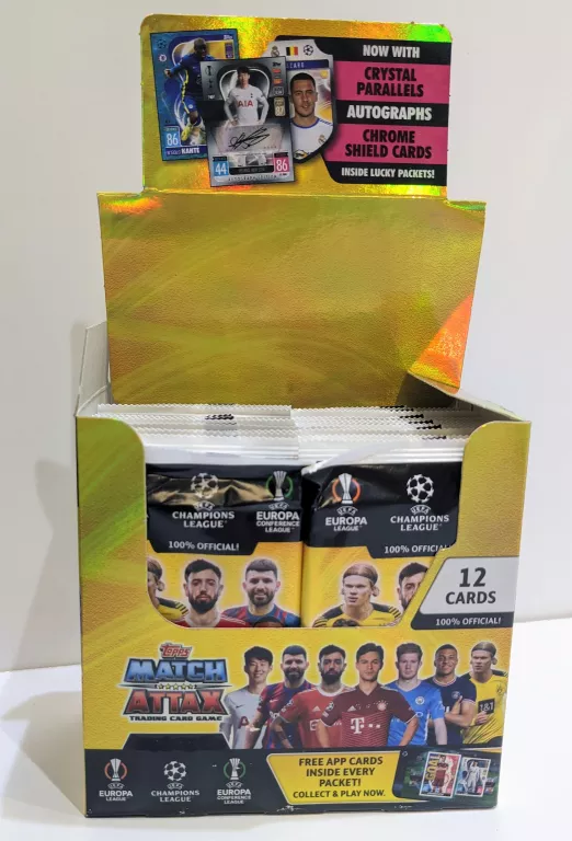 KARTY UEFA MATCH ATTAX 12 CARDS SEASON 2021/22