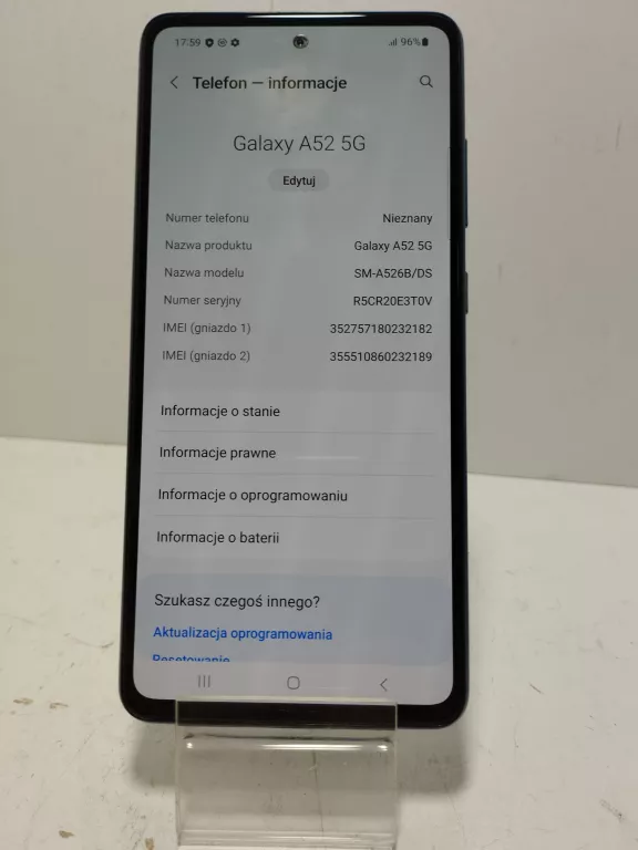 TELEFON SAMSUNG GALAXY A52 5G 128GB