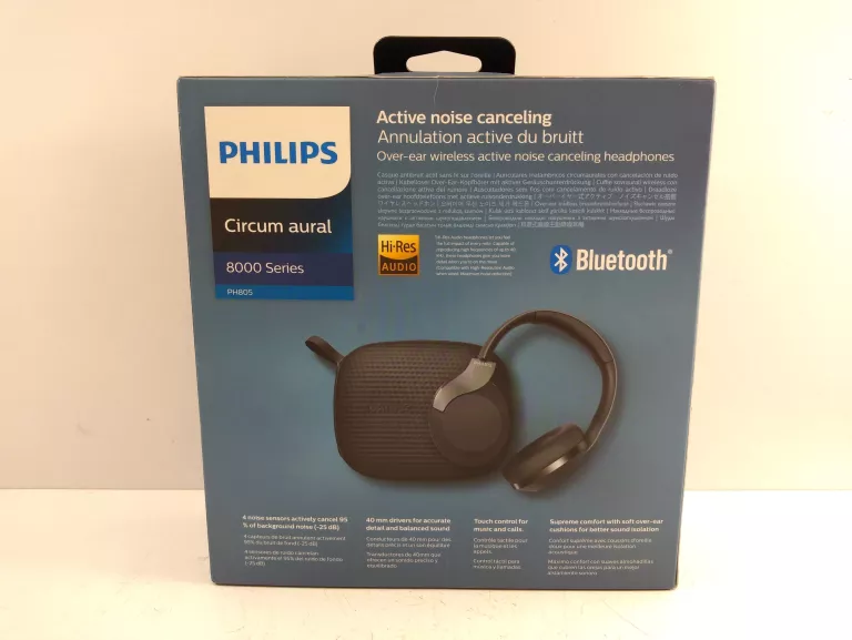 SŁUCHAWKI PHILIPS OVER EAR SERIES 8000 SERIES