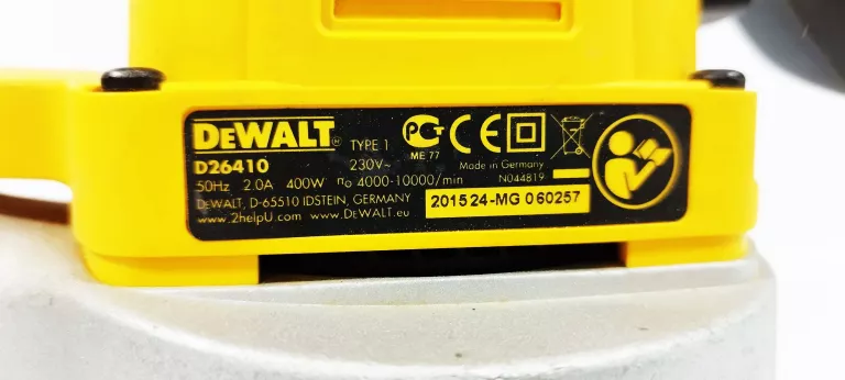 SZLIFIERKA MIMOŚRODOWA DEWALT D26410