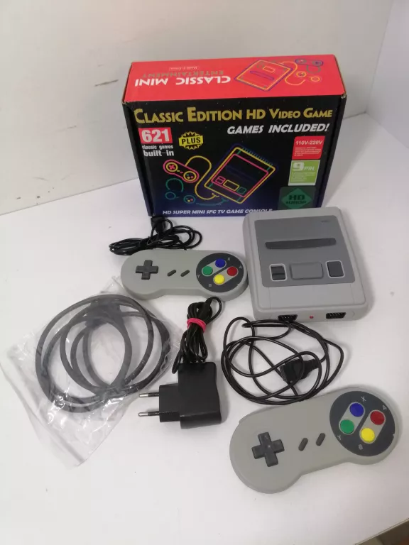KONSOLA SUPER MINI SFC HDMI PEGASUS NES 621
