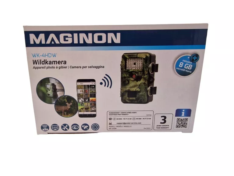 FOTOPUŁAPKA MAGINON WK-4HDW KAMERA LEŚNA