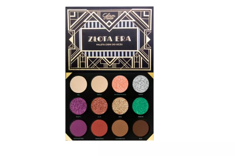 PALETA CIENI DO POWIEK ZŁOTA ERA, GLAM SHOP