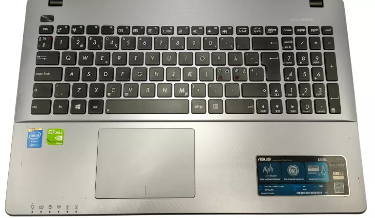 LAPTOP ASUS K550L+ZASILACZ