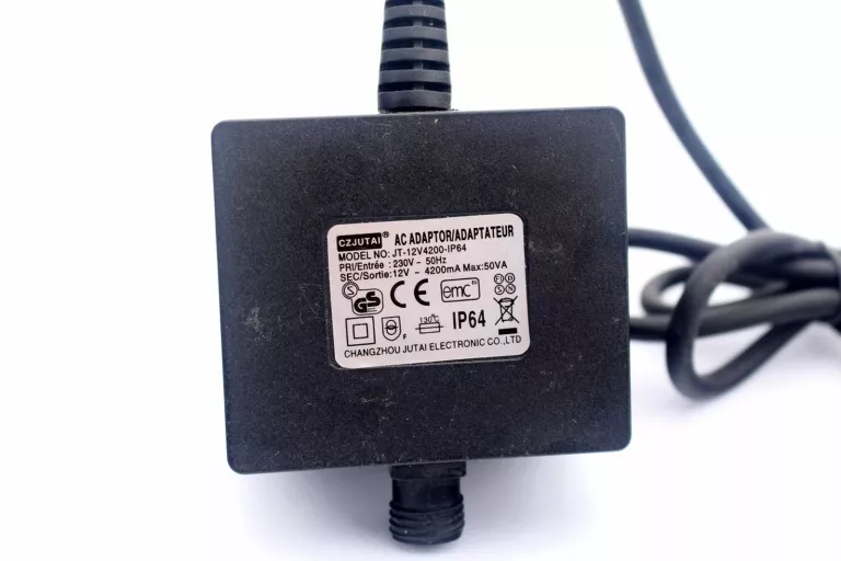 CZJUTAI JT-12V2500-IP64 12V ZASILACZ PRĄD ZMIENNY