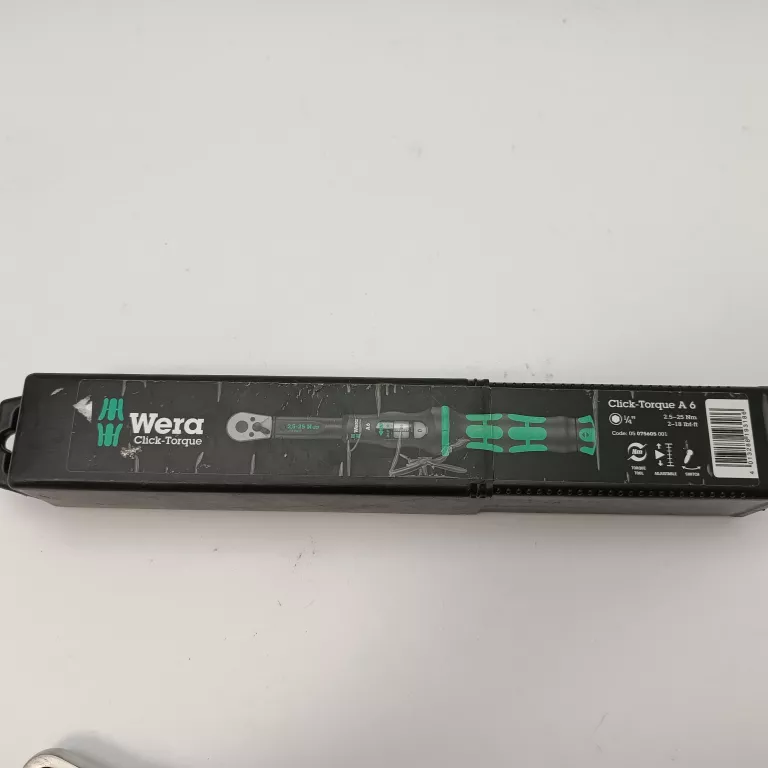 KLUCZ DYNAMOMETRYCZNY 1/4'' 2,5-25NM WERA