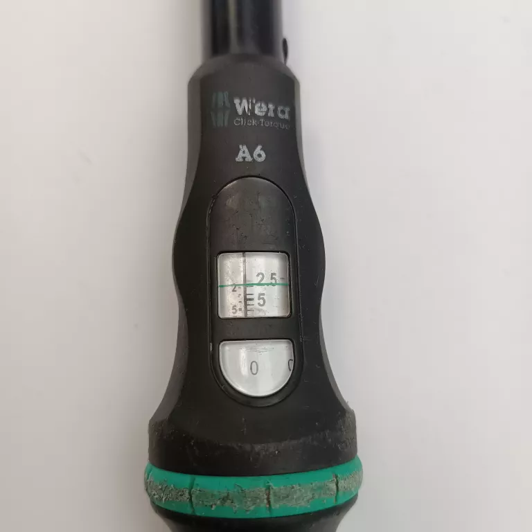 KLUCZ DYNAMOMETRYCZNY 1/4'' 2,5-25NM WERA