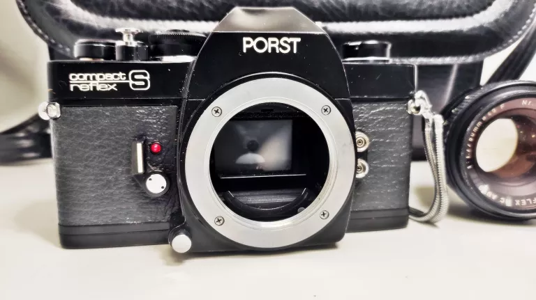 APARAT PORST COMPACT REFLEX S + 3 OBIEKTYWY