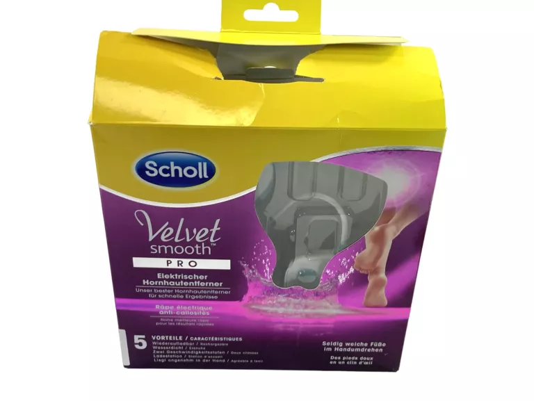 PILNIK DO STÓP SCHOLL VELVET SMOOTH + ŁADOWARKA