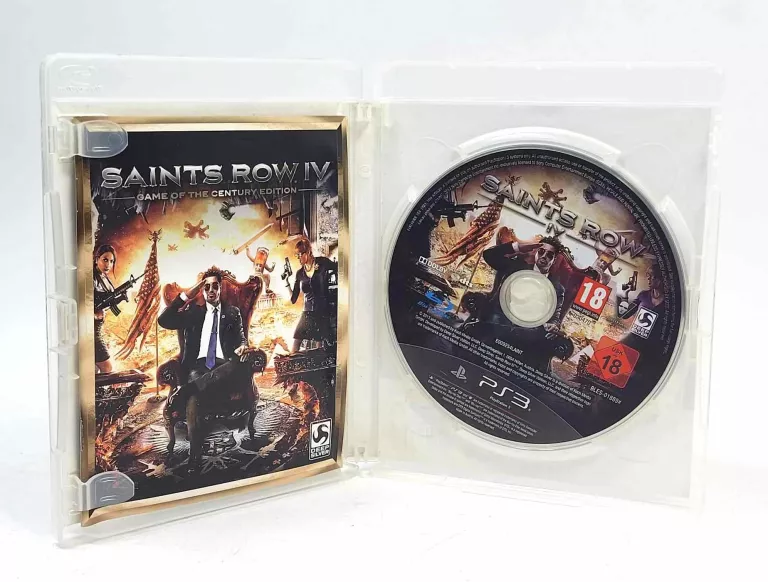 SAINTS ROW IV GAME OF THE CENTURY EDITION PS3 Gry akcji