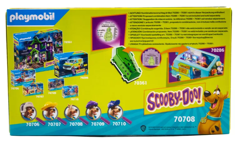 PLAYMOBIL SCOOBY-DOO 70708 PRZYGODA Z GHOST OF CAP