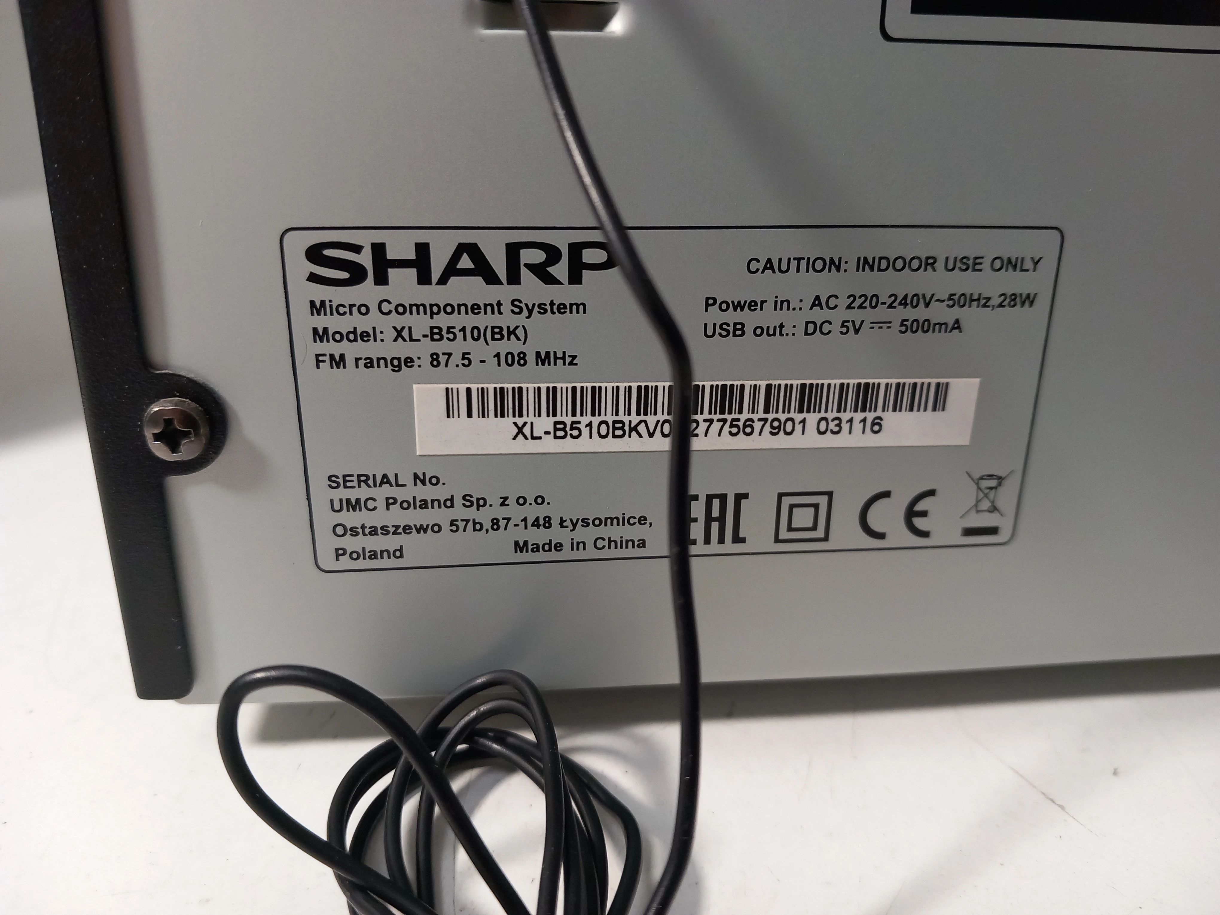 wieza-stereo-sharp-xl-b510-bk-rodzaj-odtwarzanych-nosnikow-brak-informacji