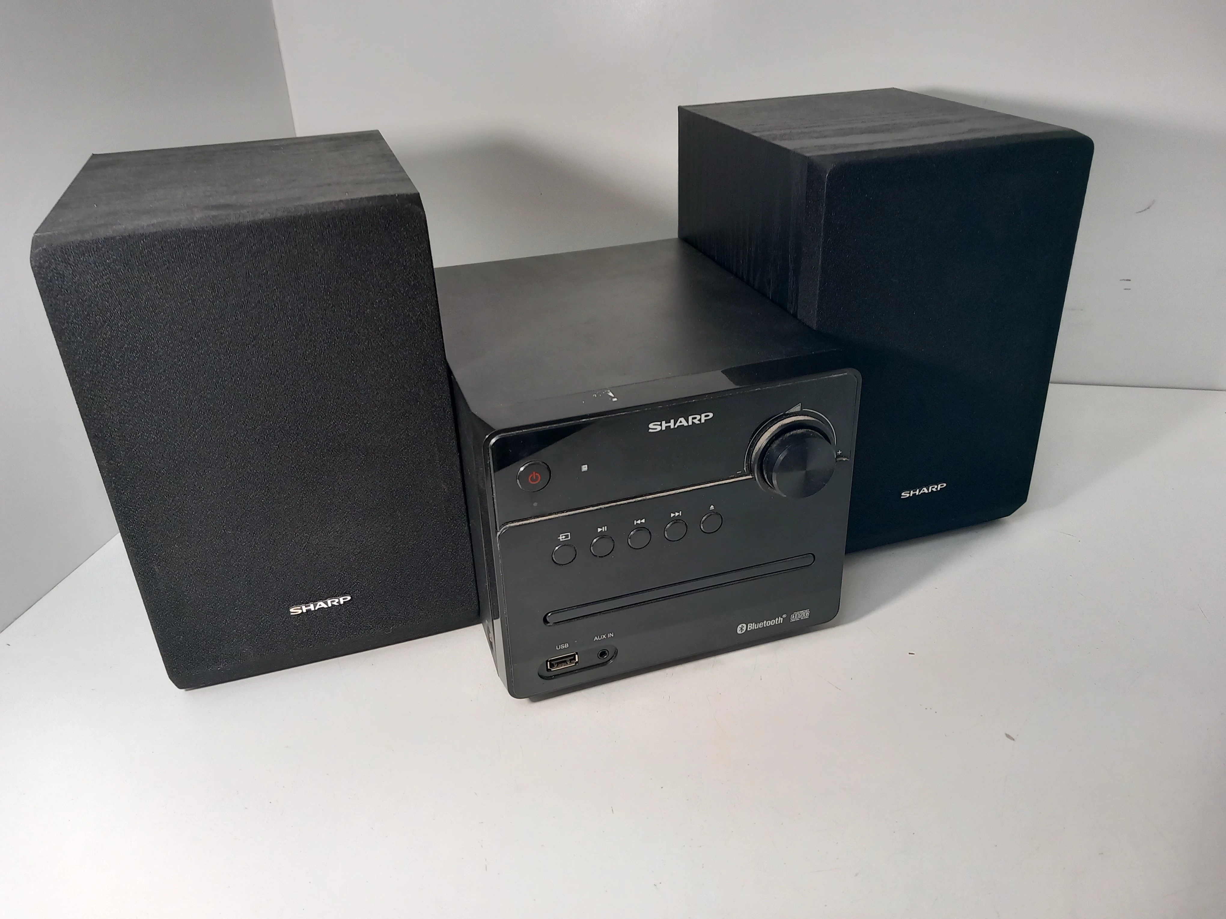 wieza-stereo-sharp-xl-b510-bk-stan-uzywany