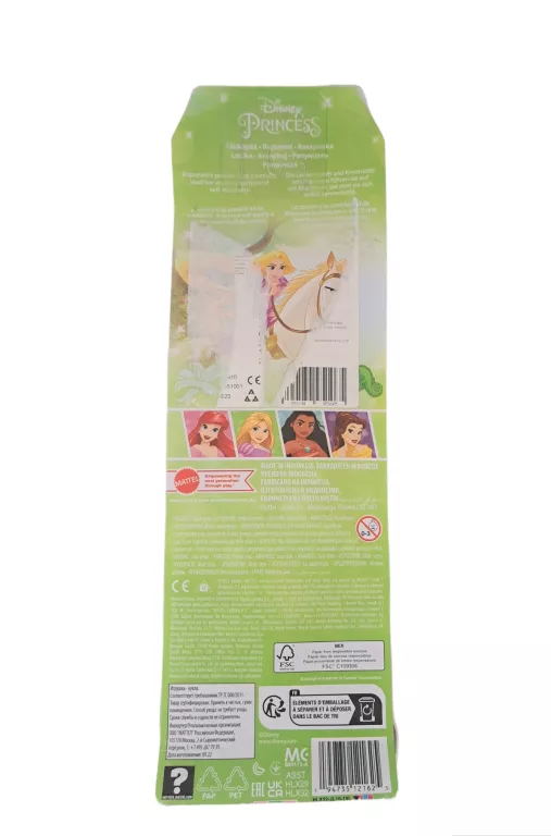 DISNEY PRINCESS RAPUNZEL LALKA
