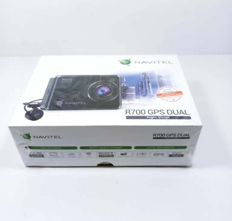NAVITEL R700 GPS REJESTRATOR JAZDY + KAMERA OUTLE