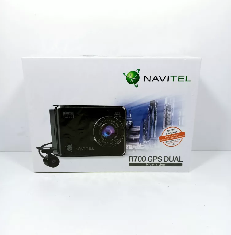 NAVITEL R700 GPS REJESTRATOR JAZDY + KAMERA OUTLE