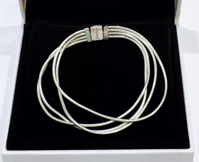 BRANSOLETKA PANDORA REFLEXIONS SREBRO 925 DŁ.17CM