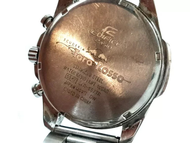 ZEGAREK CASIO EDIFICE TORO ROSSO LIMITED EFR-557TR