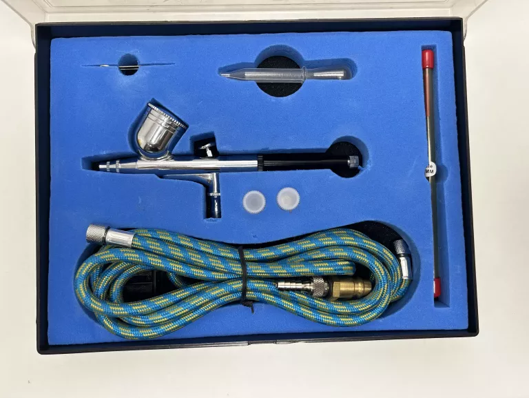 AEROGRAF DO MAKIJAŻU AIRBRUSH + KOMPRESOR