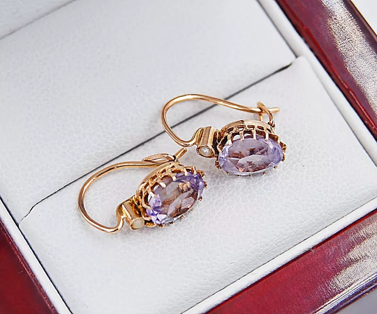 bardzo-ladne-zlote-kolczyki-z-ametystem-585w16-chelmska-50-warszawa