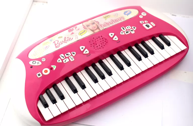 BARBIE KEYBOARD PIANINKO DUŻE