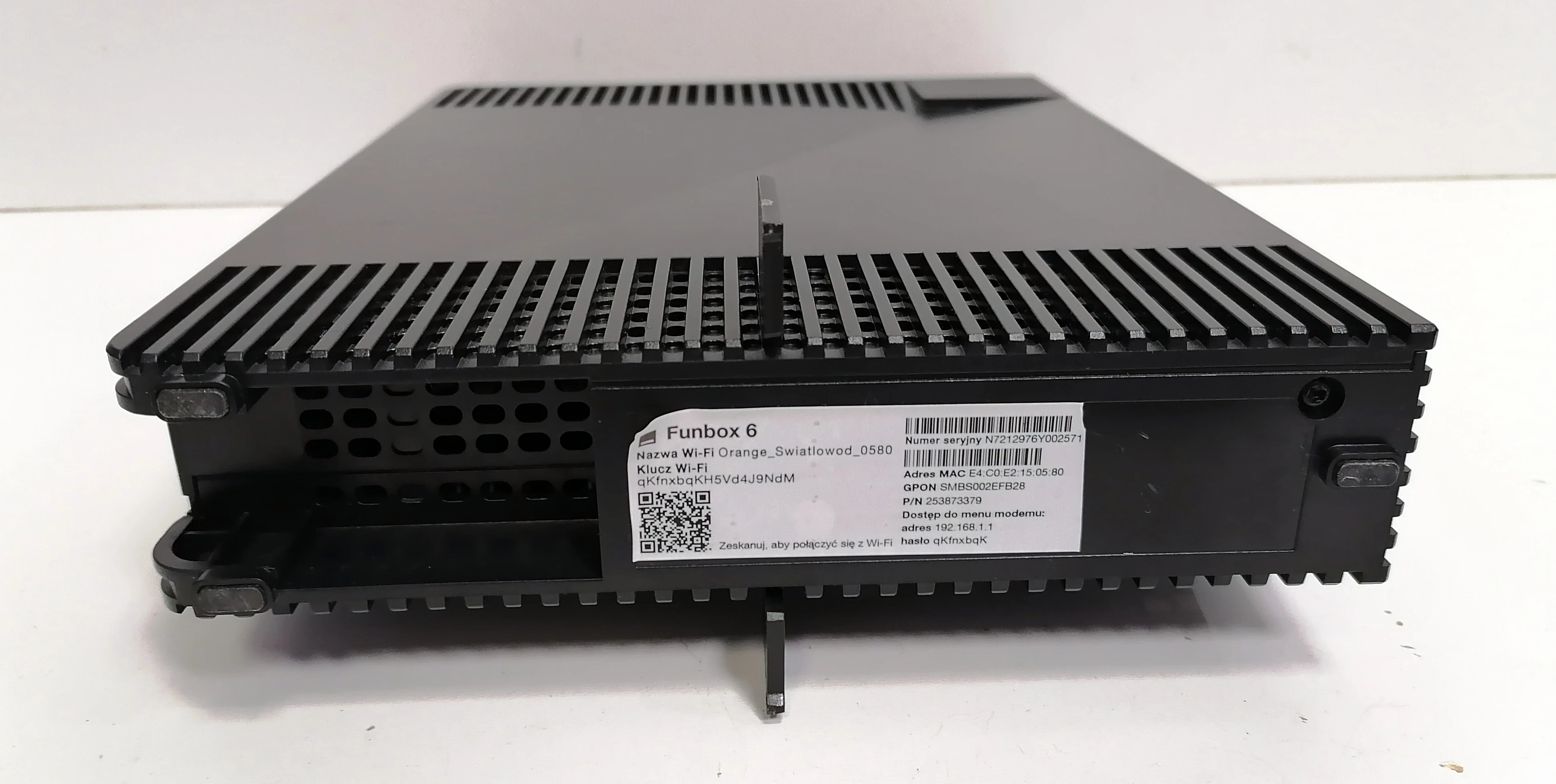 router-swiatlowodowy-wifi-funbox-stan-uzywany