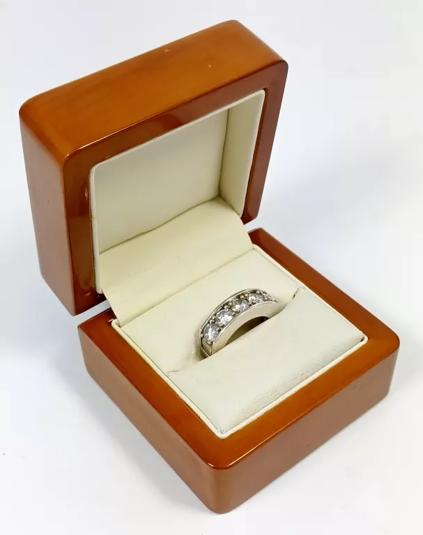 NIESPOTYKANY SREBRNY PIERŚCIONEK 6,33G P925 R11